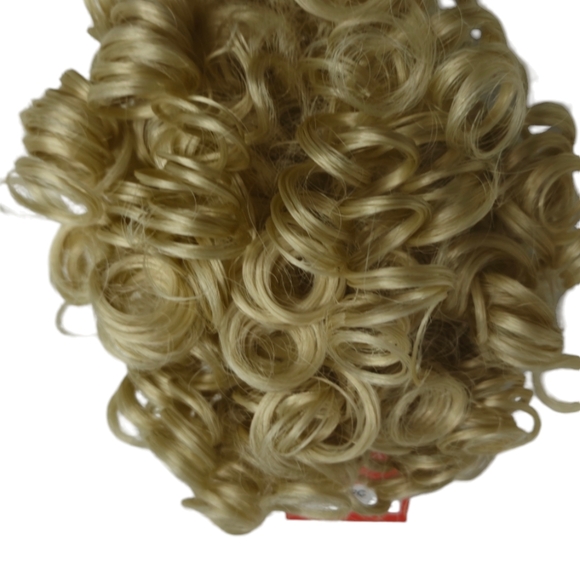*H25477 NWT Sepia Curly Blonde Ponytail  Bun - Picture 8 of 10